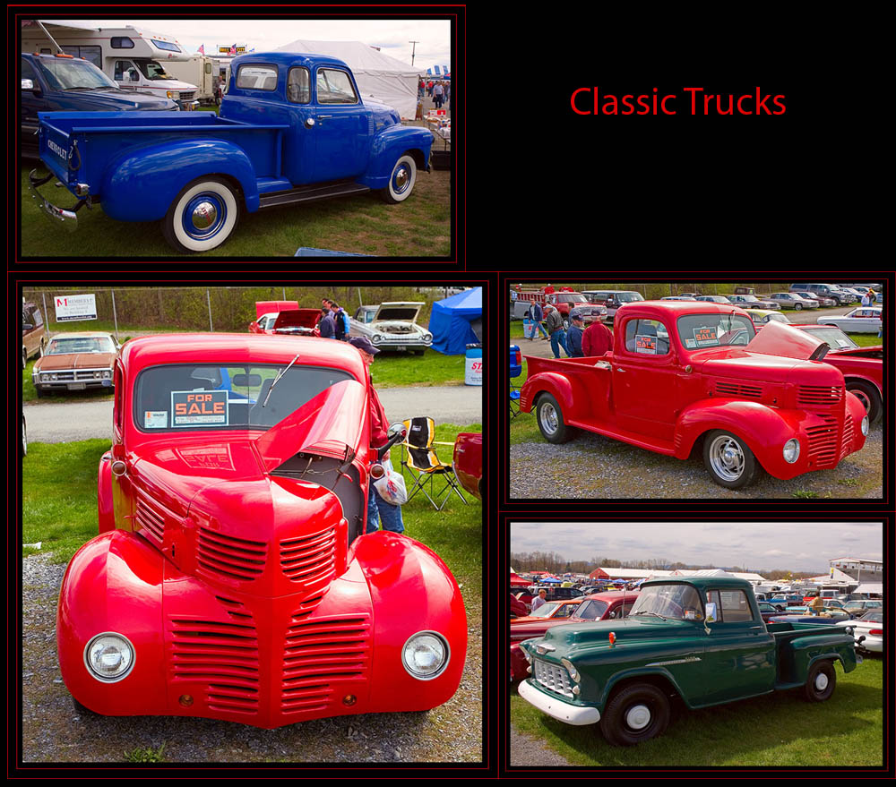 Some of the Vintage Trucks