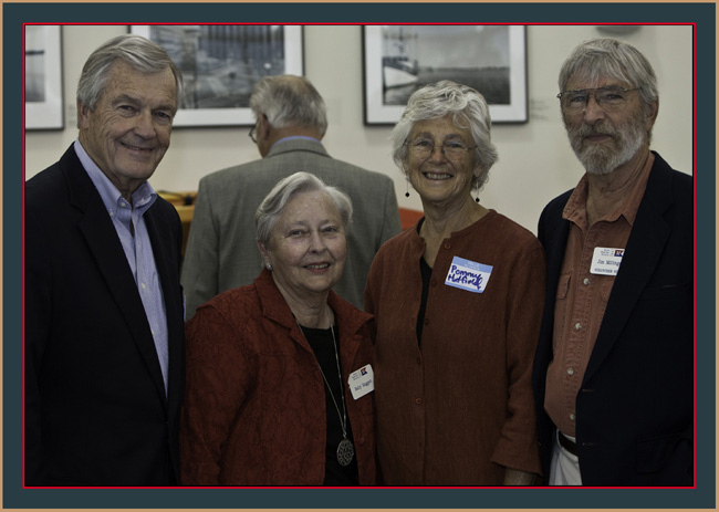 Bill and Sally Haggett, Pommy Hatfield and Jim Millinger...