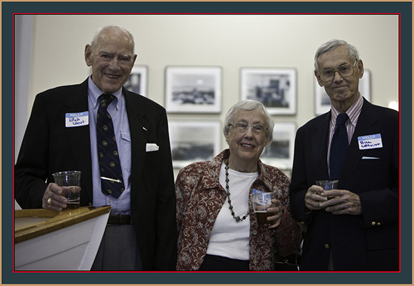 Bob and Marta Bent with Bill Leavitt...