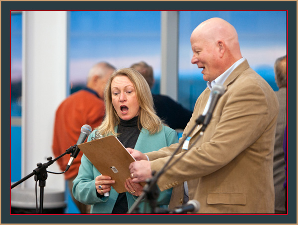 Amy Lent and Mark Thompson, Maine Maritime Museum Staff - Chowderfest 2010