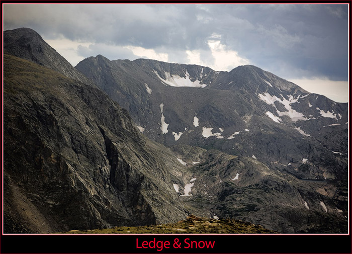 August Snow in the Rocky Mountains