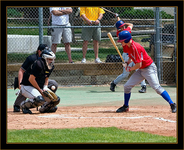 Ryan Sivitts Behind the Plate