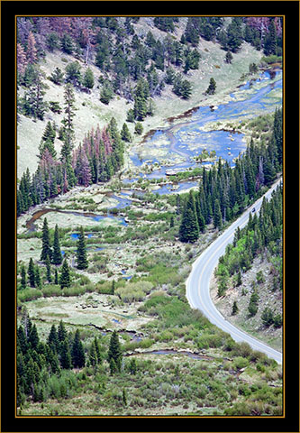 View From the Overlook - Rocky Mountain National Park