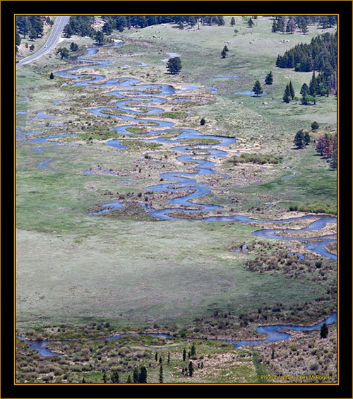 View From the Overlook - Rocky Mountain National Park