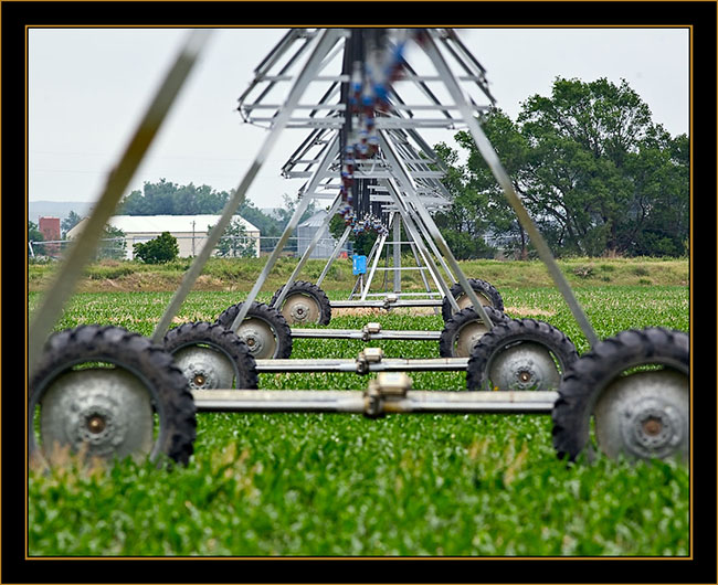 Corn Field Irrigation System- North Platte, Nebraska