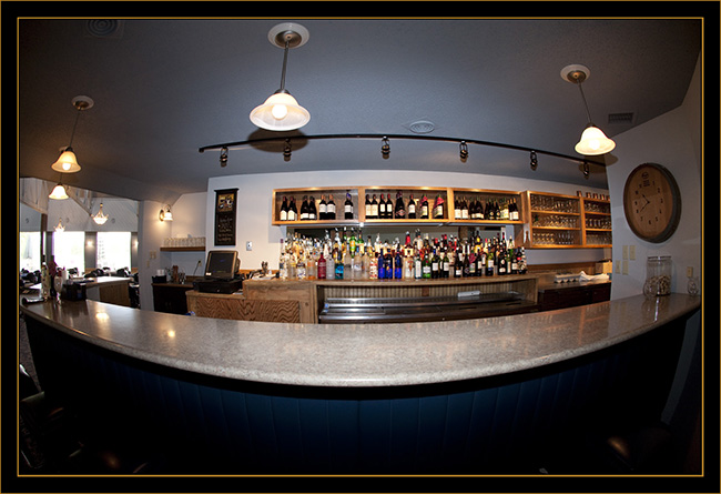 Fisheye Bar View - Margie's Bar and Grill - North Platte, Nebraska