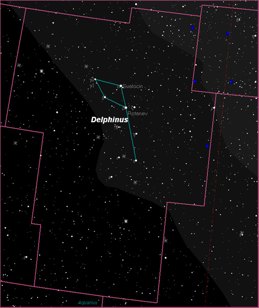 Constellation Delphinus