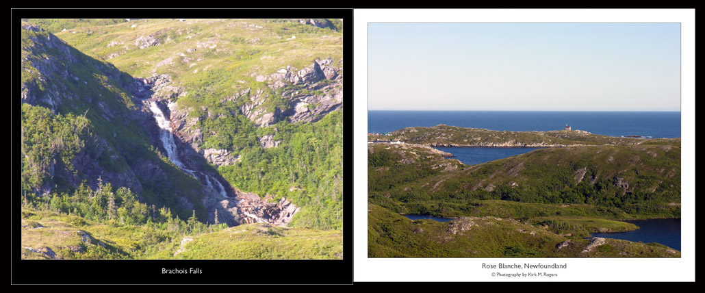 Brachois Falls & Rose Blanche LIghthouse