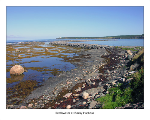 Breakwater at Rocky Harbour