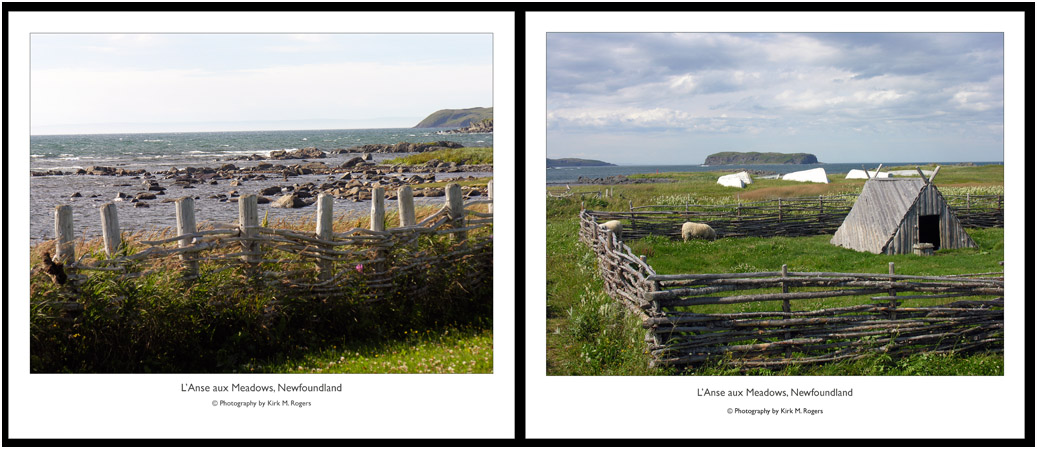 Ocean views at L'Anse aux Meadows