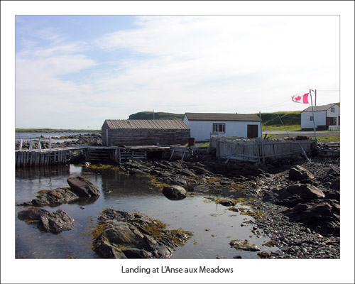 Landing at L'Anse aux Meadows