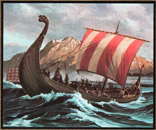 Viking longship