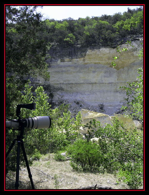 View at Lunch - Lost Maples State Natural Area