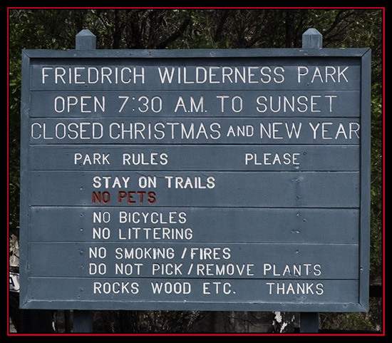 Friedrich Wilderness Park - San Antonio, Texas