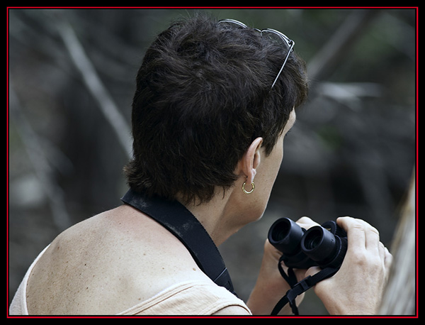 Linda in the Field - Friedrich Wilderness Park - San Antonio, Texas