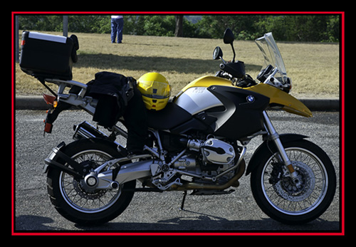 Rented BMW R1200 GS