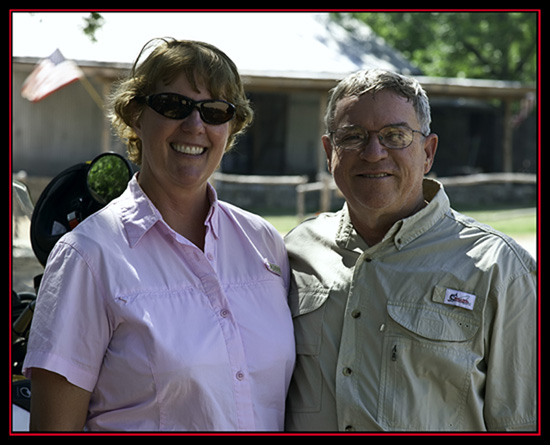 Pam & Steve - Riding Companions - Luckenbach, Texas
