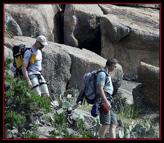 Hiking the Rocks - Enchanted Rock State Natural Area - Fredericksburg, Texas