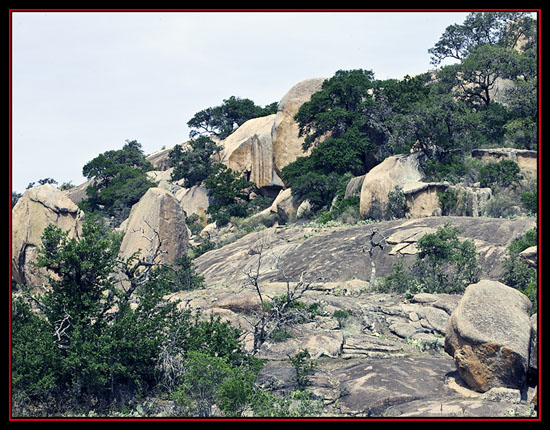 View at Enchanted Rock State Natural Area - Fredericksburg, Texas