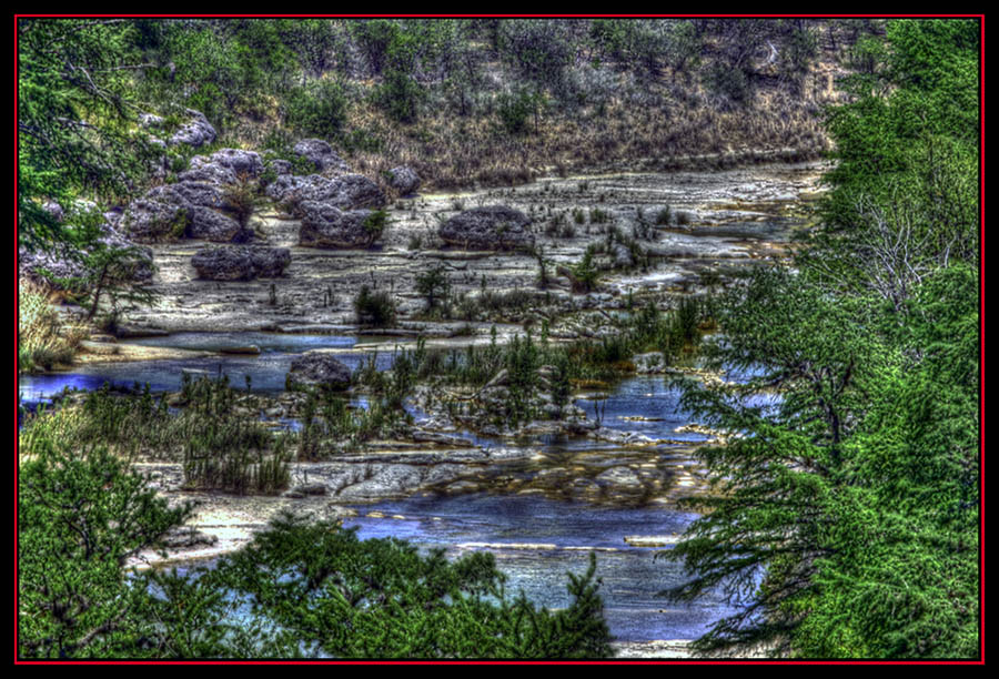 HDR View Near Lost Maples State Natural Area