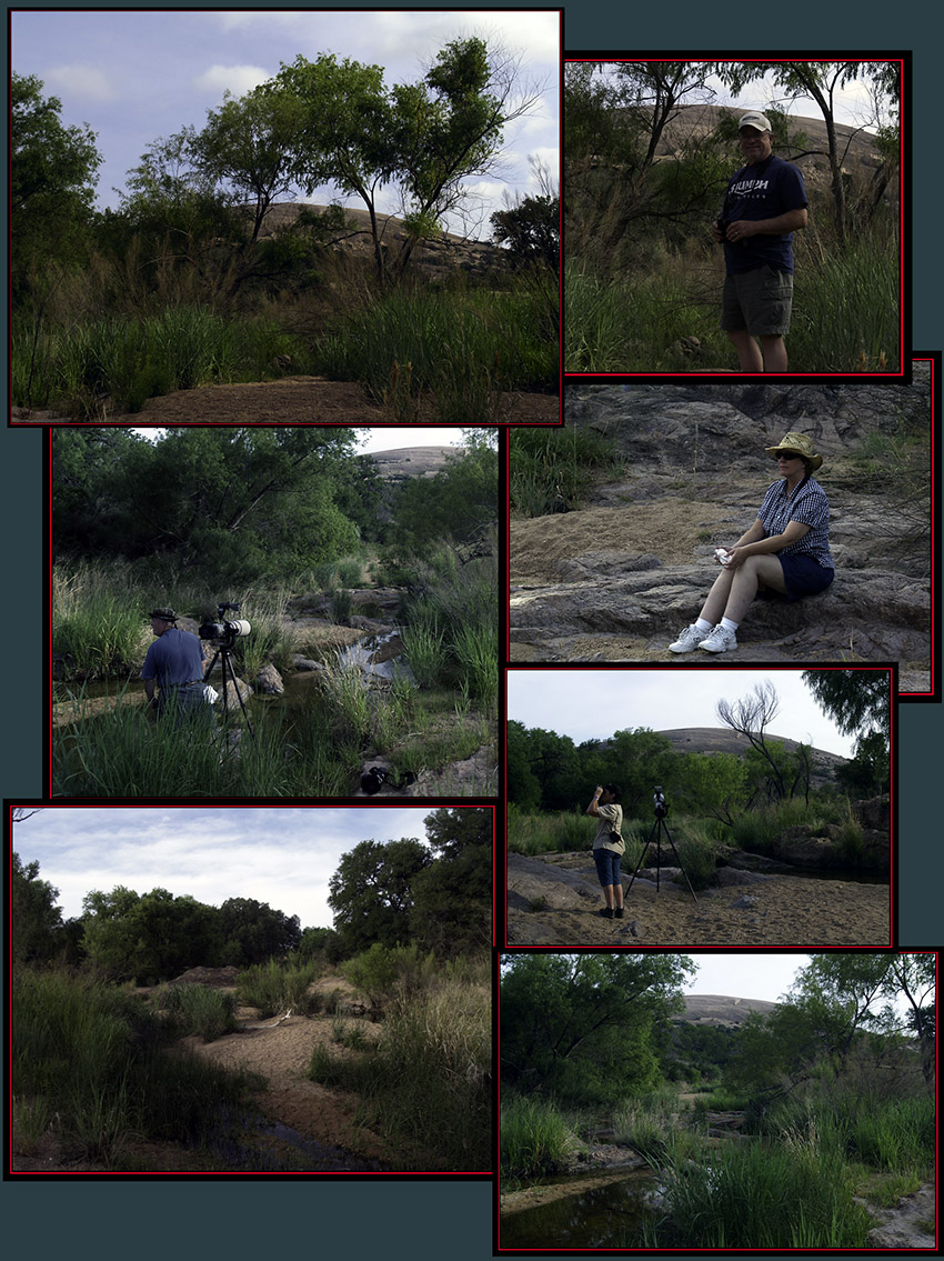 Scenes at the Water Pools - Enchanted Rock State Natural Area Views