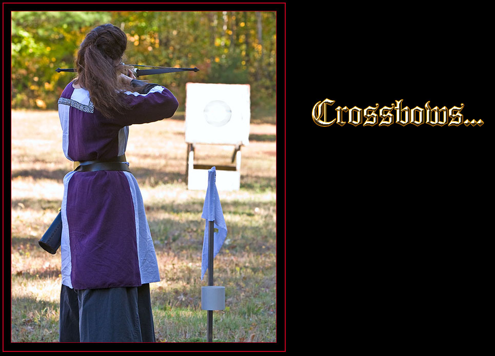Crossbow Archery Practice