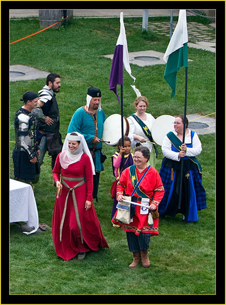 The Procession Entering the Parade Ground