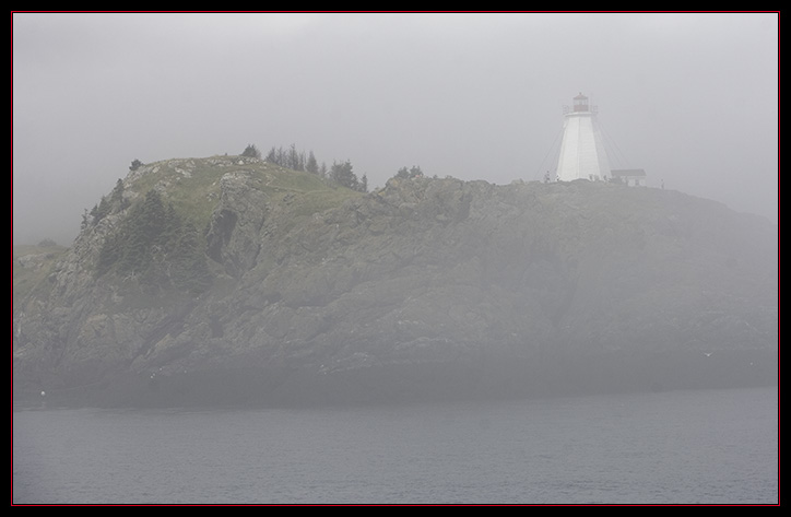 Swallowtail Light in Fog - Grand Manan