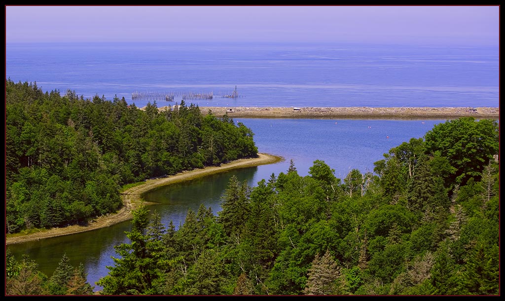 Dark Harbour from the Hilltop