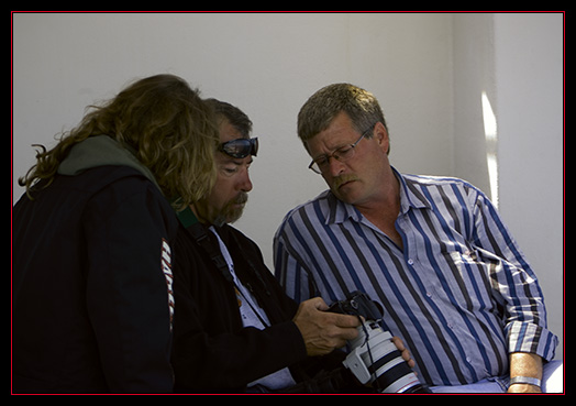 Loretta & Kevin Reviewing Durlan's Humpback Images