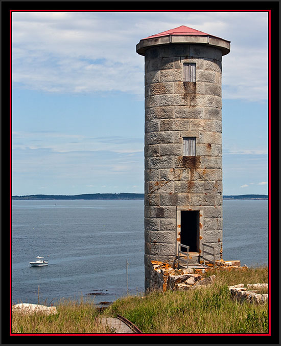 View of North Tower Looking Seaward - Maine Coastal Islands National Wildlife Refuge