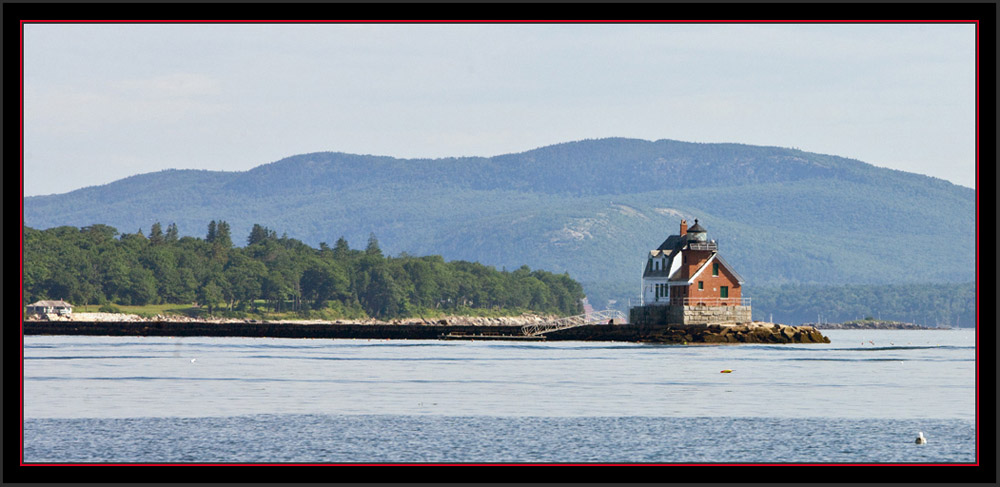 Rockland Breakwater Light from the Water