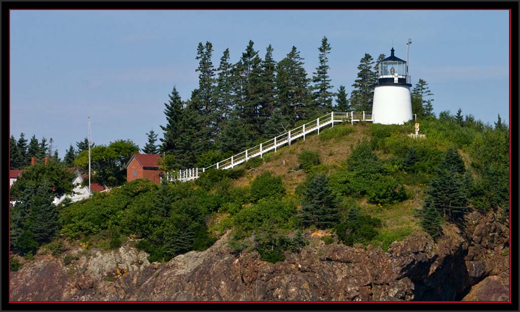 Owl's Head Light from the Water