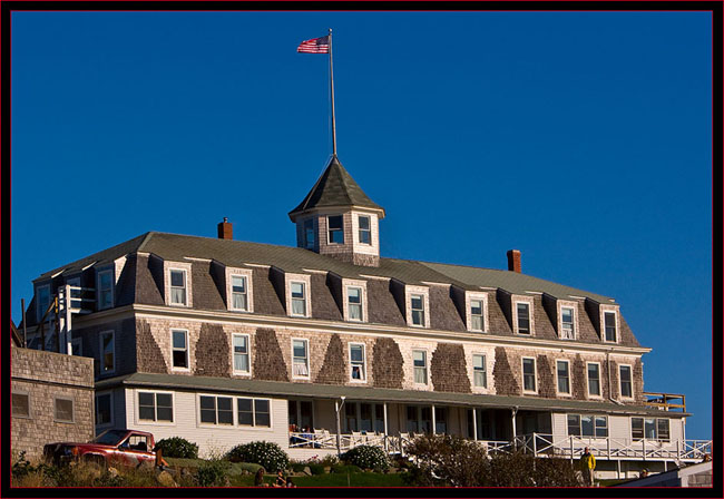 The Island Inn from Seaward