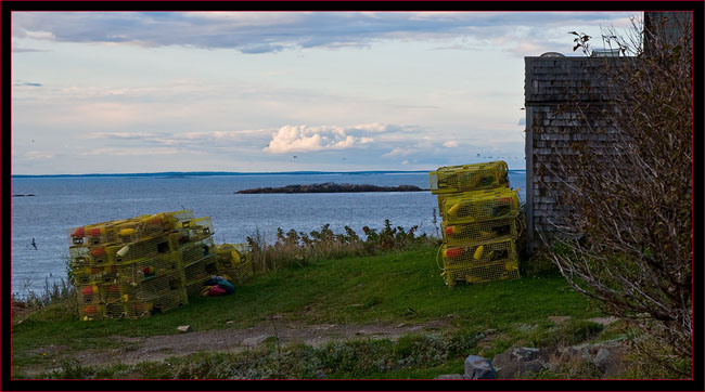 Morning view seaward