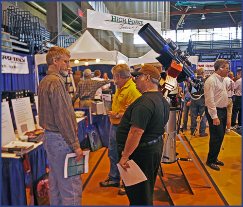 Steve Walters at the Yankee Robotics Booth