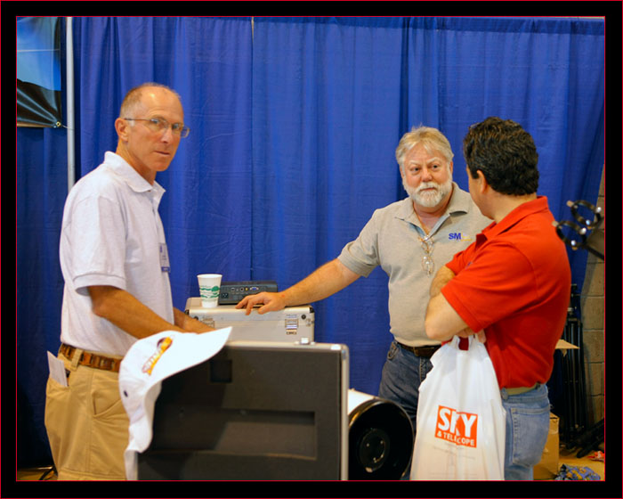 Russ Tanton of Lunt Solar Systems with George and Rob