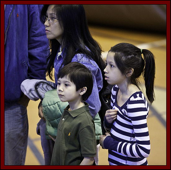 Family at the Kid's Corner - NEAF 2011