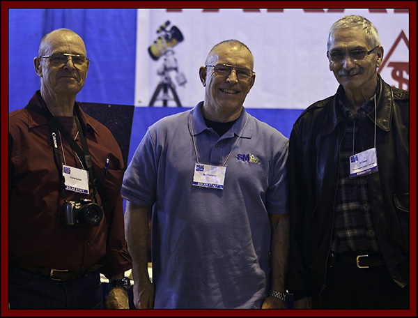 Forrest, Ron and Art at the Texas Nautical Booth - NEAF 2011...