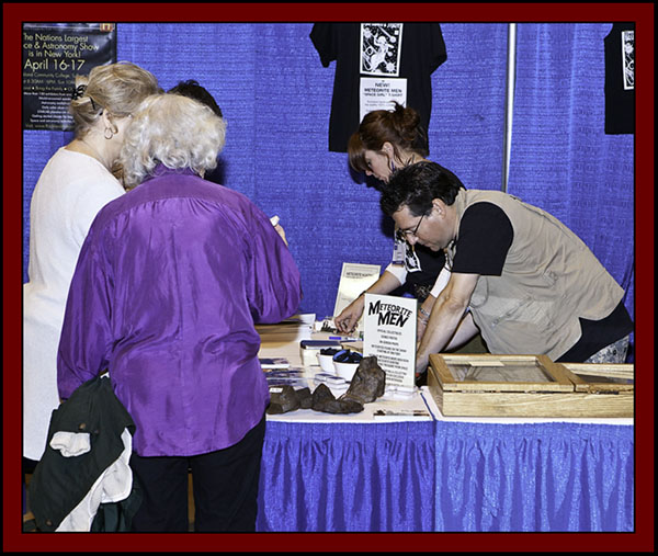 Meteorite Men Booth - NEAF 2011...