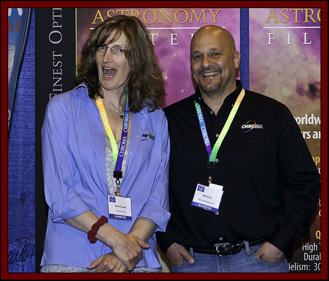 Natalia Gorawski & Mark Kfloury of Chroma Technology Corp - NEAF 2011...