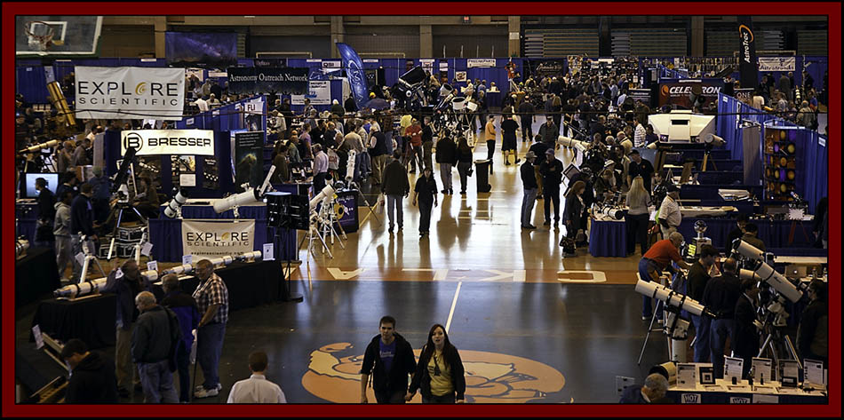 Sunday View of the Floor - NEAF 2011