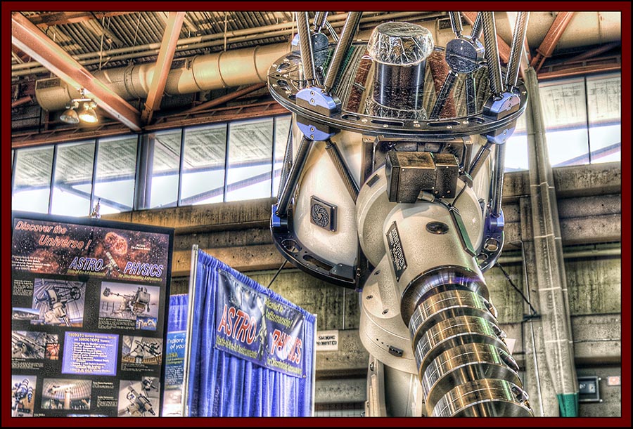 View of the Astro-Physics Booth - NEAF 2011