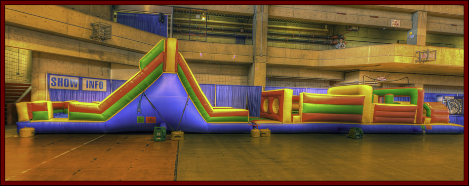 Lucky Star Amusements Inflatable - NEAF 2011