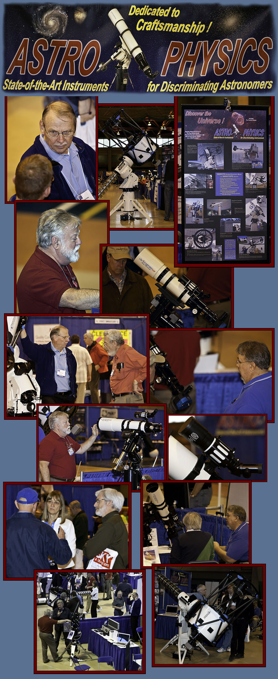 Around the Astro-Physics Display - NEAF 2011