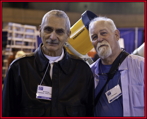 Art Ciampi & Kirk Rogers at the Texas Nautical Booth - NEAF 2015...