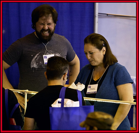 Steve & Qynne Arnold ~ Arnold Meteorites - NEAF 2015