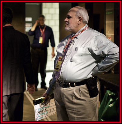 Jose Alvira Backstage - NEAF 2015