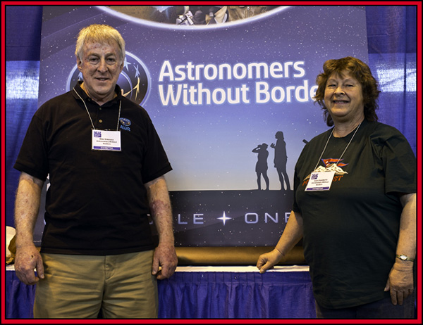 Mike Simmons & Joan Chamberlin ~ Astronomers Without Borders - NEAF 2015...