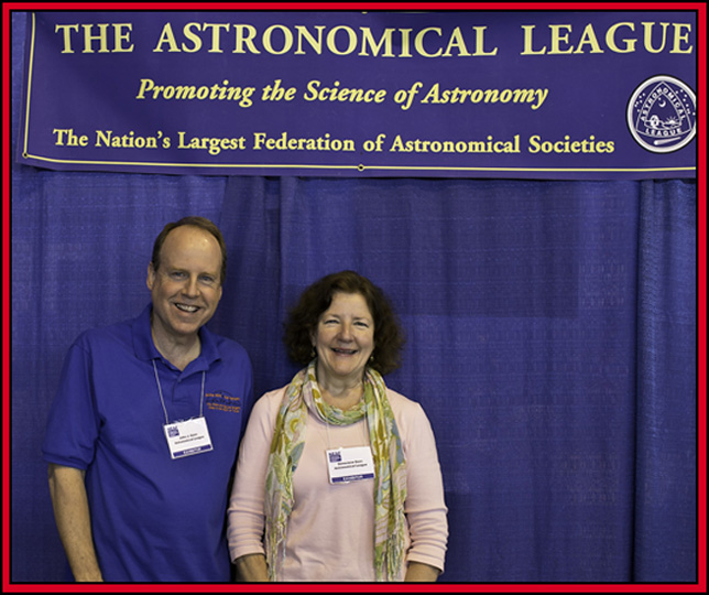 John & Genevieve Goss ~ Astronomical League - NEAF 2015